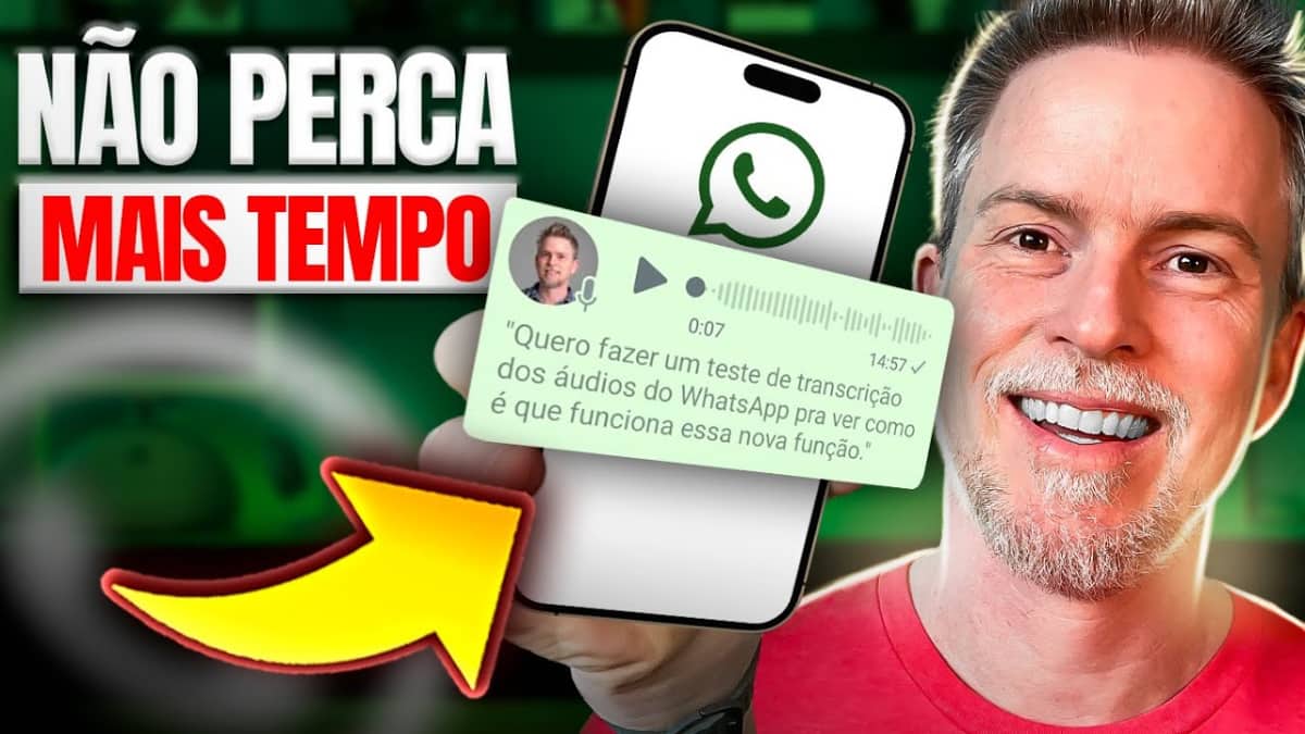 Como transcrever áudios do Whatsapp